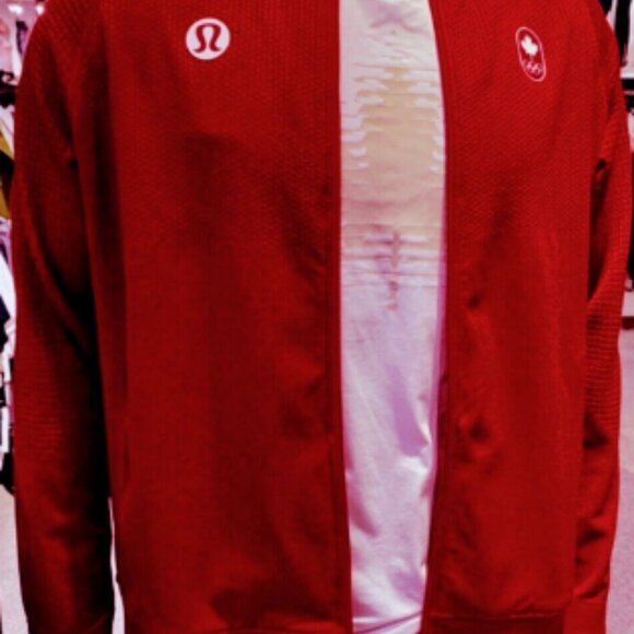 Rare Team Canada LuluLemon Olympics zip up sweater‎ Size Large Historic - Picture 2 of 15